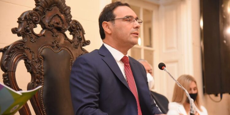 “Tengo la tranquilidad de darlo todo en la lucha contra el coronavirus”, dijo Valdés en la Apertura de Sesiones