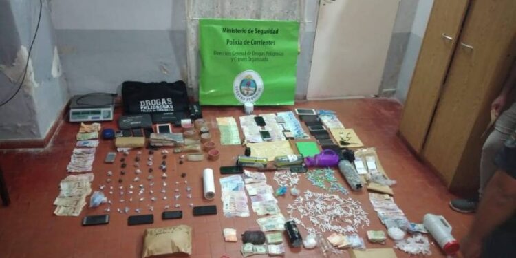 Corrientes:”búnker-narco” funcionaba a dos cuadras de una Comisaría
