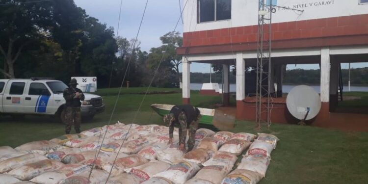 Garrucho: secuestraron más de cuatro toneladas de soja de contrabando que iban a Brasil