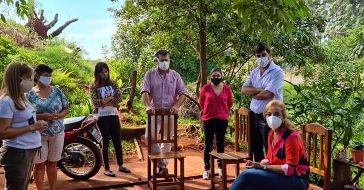 María Eugenia Mancini visitó San Carlos y se reunió con diversos sectores