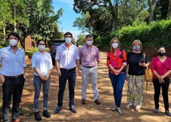 María Eugenia Mancini visitó San Carlos y se reunió con diversos sectores