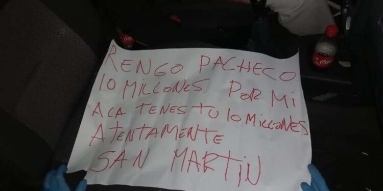 “Acá tenés tus millones”: mensaje mafioso junto al cuerpo de un policía