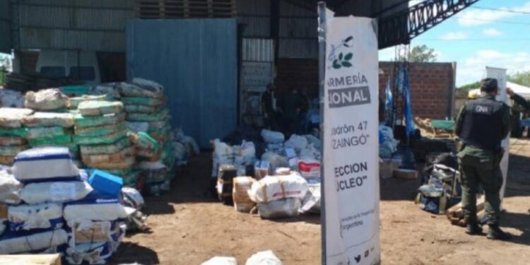 Monte Caseros: Quema de toneladas de droga casi intoxica a todo un pueblo