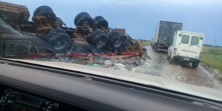 Accidente en cercanías a Bompland