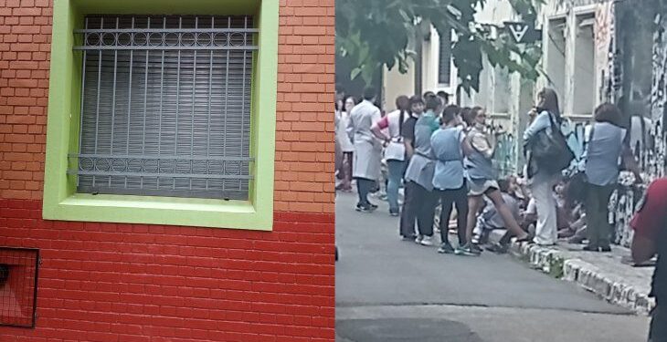 Explotó una bomba molotov en una escuela de Palermo