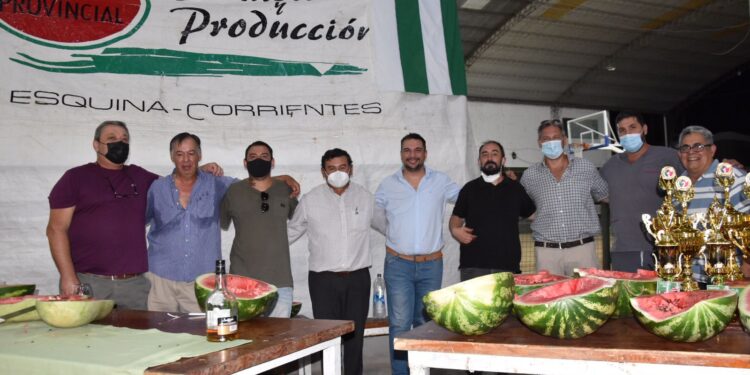 Esquina: Se realizó el concurso de peso y sabor de la 49° Fiesta Provincial de la Sandía