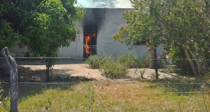 Goya: Un hombre murió calcinado tras feroz incendio en su vivienda