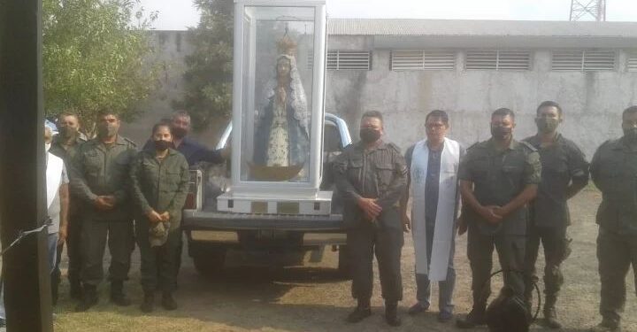 La Virgen de Itatí visitó Berón de Astrada e Itá Ibaté