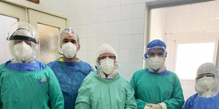 Monte Caseros: exitoso parto por cesárea de una mujer con Covid-19