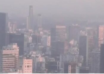 Humo y olor a quemado en Buenos Aires por los incendios en Corrientes