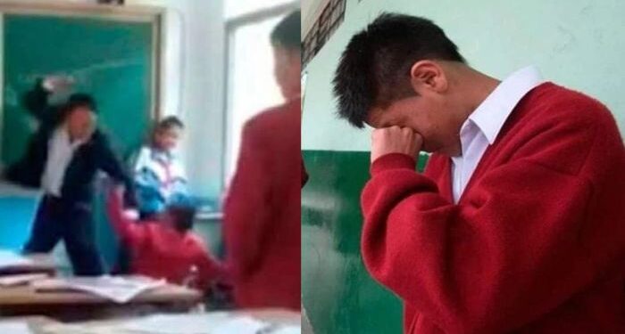 Un docente golpeó a un estudiante por hacerle bullying a otro alumno