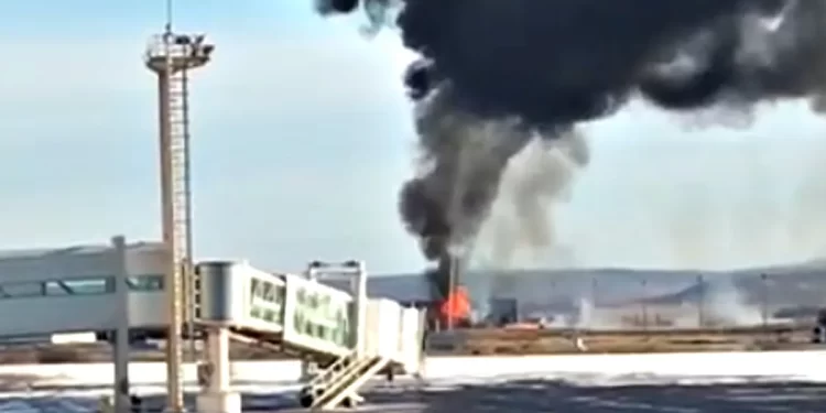Se estrelló un avión sanitario en el aeropuerto de Río Grande: hay cuatro muertos