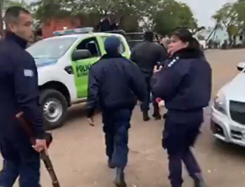 Pelea en los festejos por el aniversario de Mercedes: hay un herido