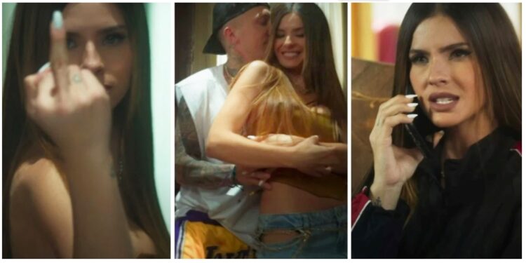 La China Suárez y el Polaco bailando muy abrazados en un video