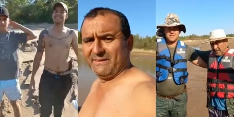 Un grupo de hombres se filmaron orgullosos por pescar 14 surubíes: “Es un buen día, un regalo”