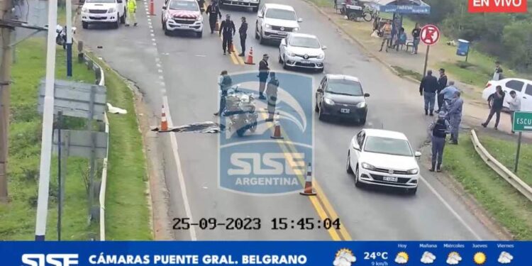 Accidente fatal en el Puente General Belgrano: hay un muerto
