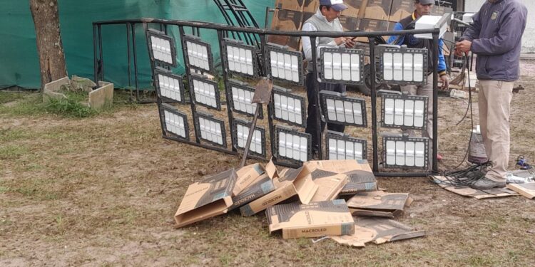 La Sociedad Sportiva Esquinense tendrá iluminación Led