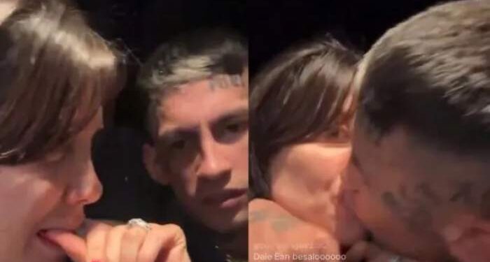 A los besos en un video, Wanda Nara y L-Gante confirmaron su romance