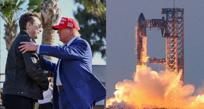Junto a Donald Trumpo, Elon Musk lanzó un nuevo vuelo de Space X