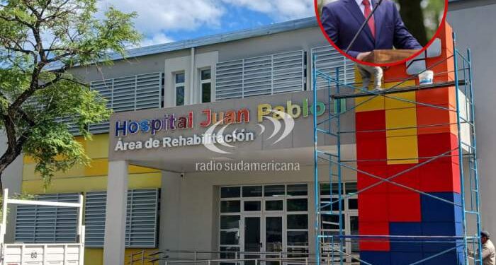 Valdés inaugura el área de rehabilitación del Hospital Pediátrico