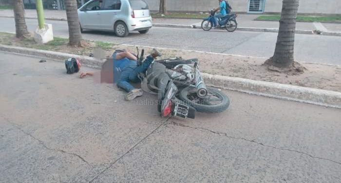 Falleció el motociclista que había chocado contra una palmera