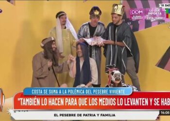 Denunciaron al canal de streaming Olga por parodiar el pesebre viviente