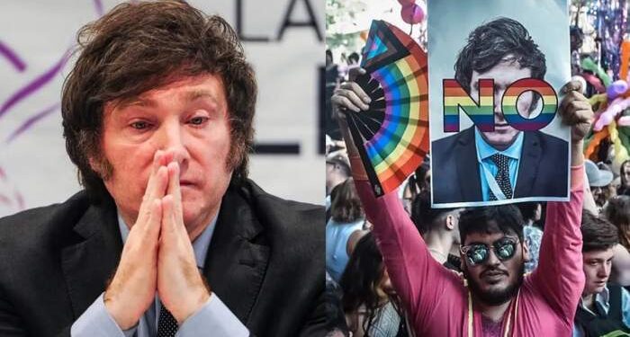 Javier Milei habló de la marcha nacional de la comunidad LGBTQI+