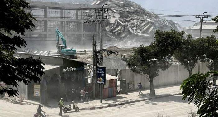 Un terremoto de magnitud 7,7 sacudió el noroeste de Myanmar