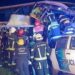 Violento choque entre un micro y un camión dejó cuatro muertos