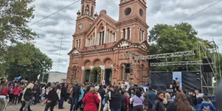 Peregrinos de la esperanza se encomendaron a Santa Rita