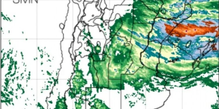 Ciclón brasileño: descartan que afecte a Corrientes, pero anuncian tormentas