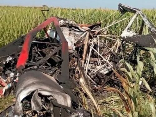 Cayó una avioneta fumigadora en campo de Entre Ríos