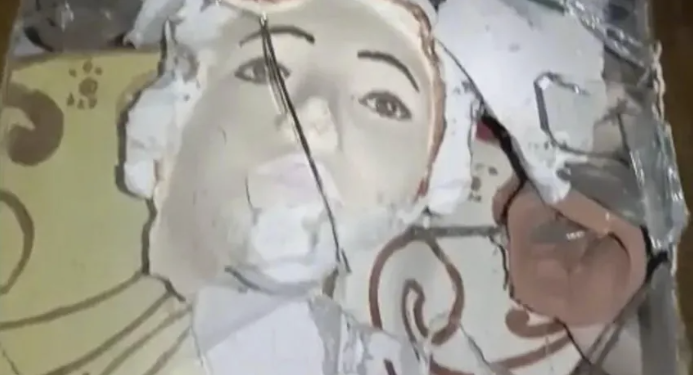 Empedrado: destrozaron la imagen de la Virgen de los Remedios en Parada Coco