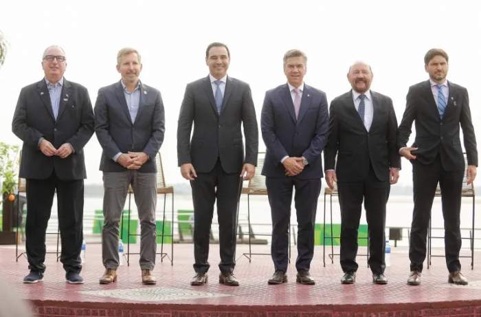 Hidrovía: eje principal de la reunión de gobernadores del Litoral