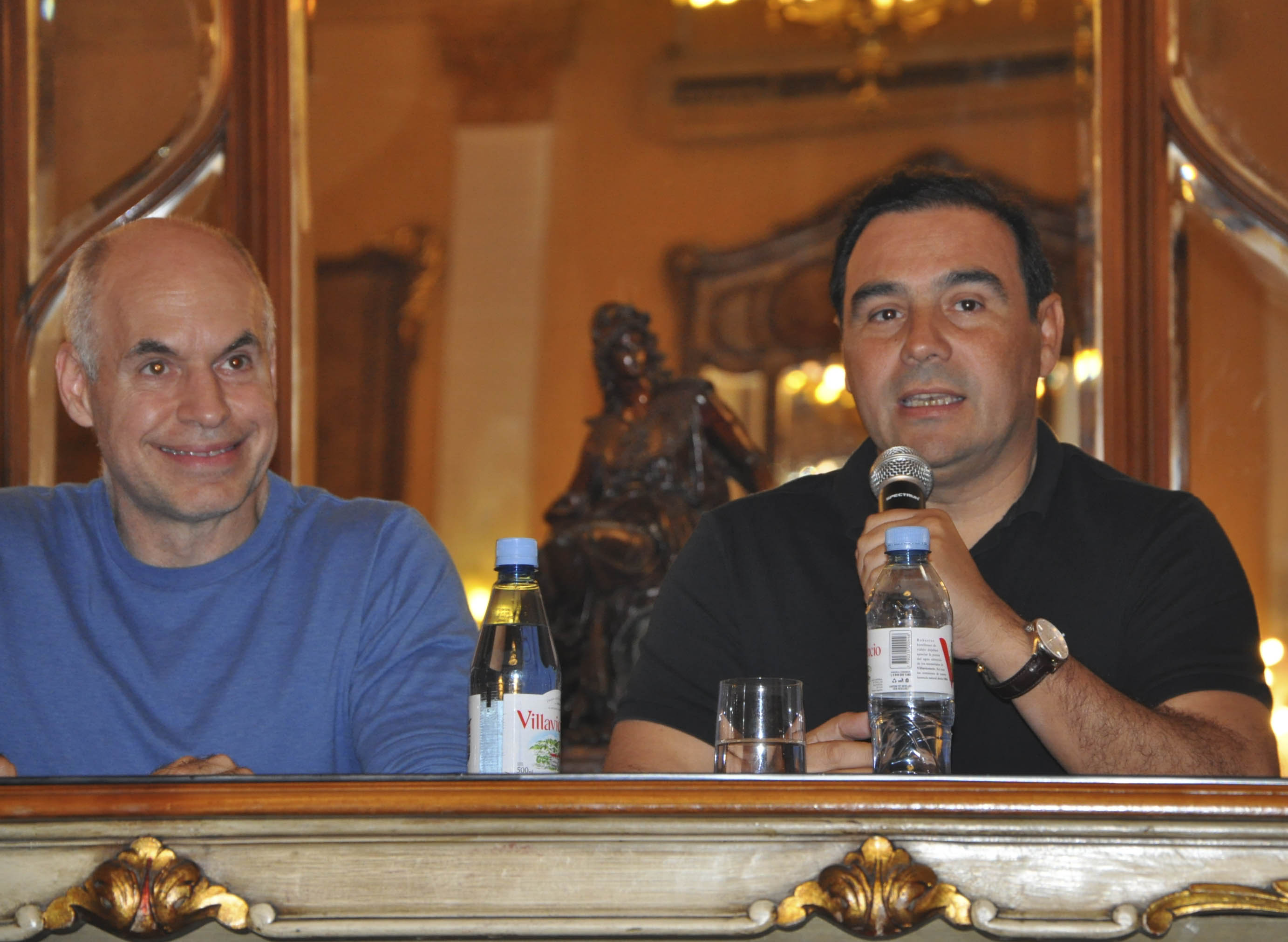 Valdés y Rodríguez Larreta firmaron el convenio para que  el futuro eco-parque porteño tenga una “Casa del Iberá”