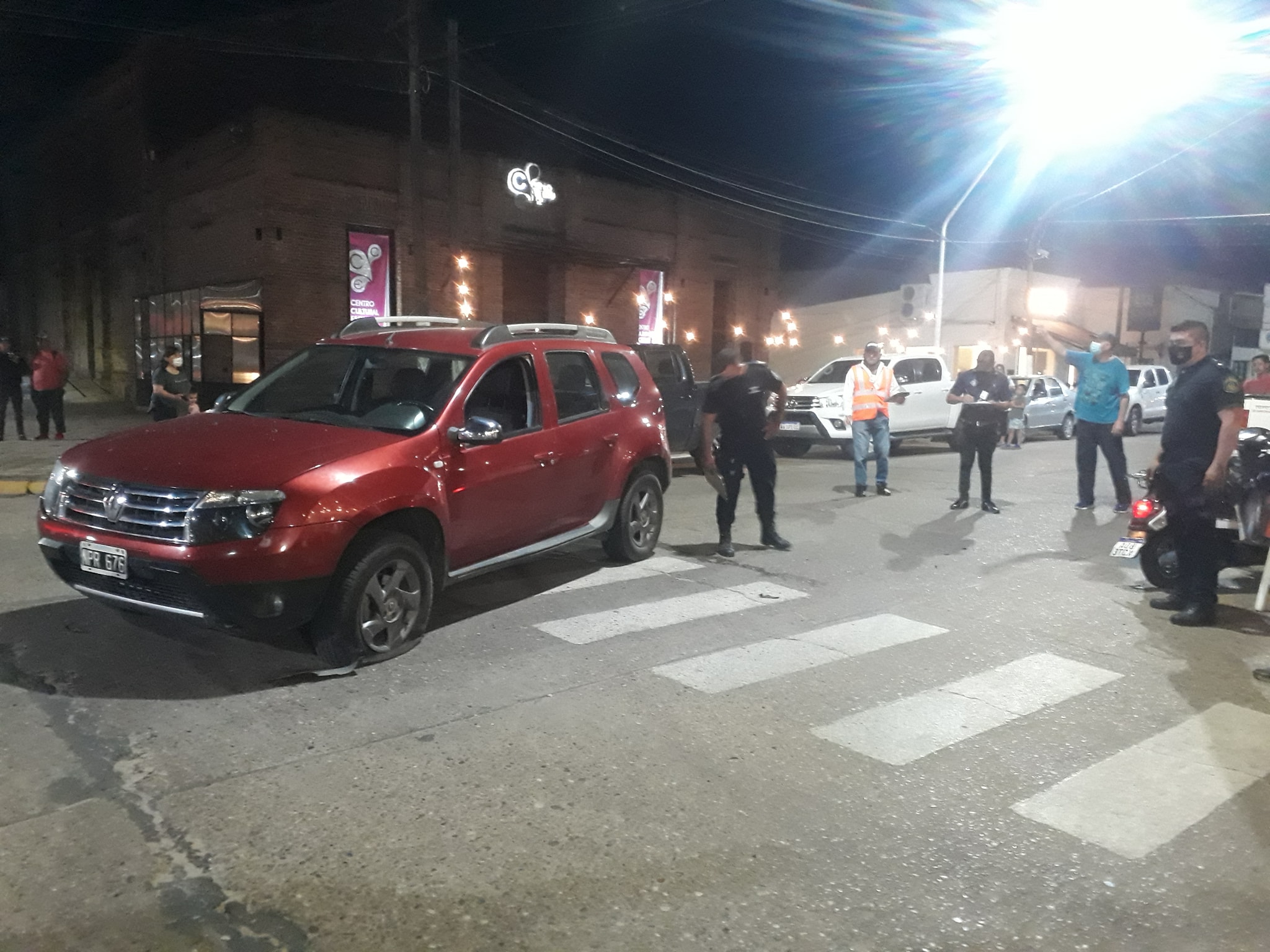 Accidente en Esquina: una joven resultó con heridas graves