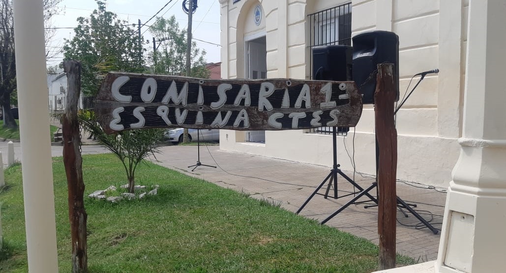 Esquina: La Comisaría Primera ya está funcionando normalmente