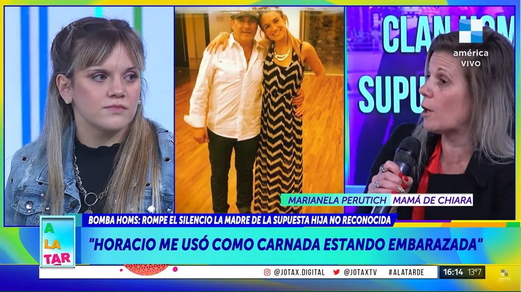 Apareció una hermana no reconocida de Camila Homs