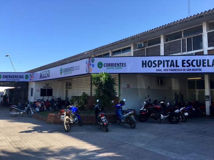 Cuatro personas ingresaron al Hospital Escuela tras un accidente en Itatí