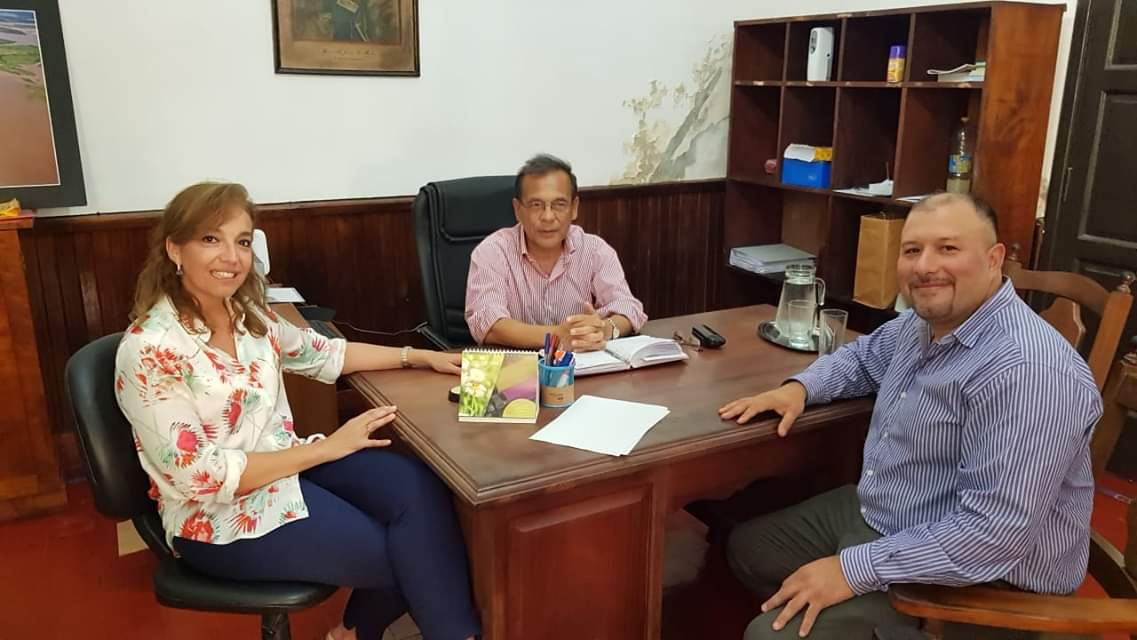 Mancini y el Dr. Ramírez gestionaron con el Ministro de Salud más recursos humanos para el Hospital