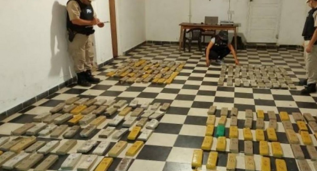 Secuestraron 150 kilos de droga en Itatí