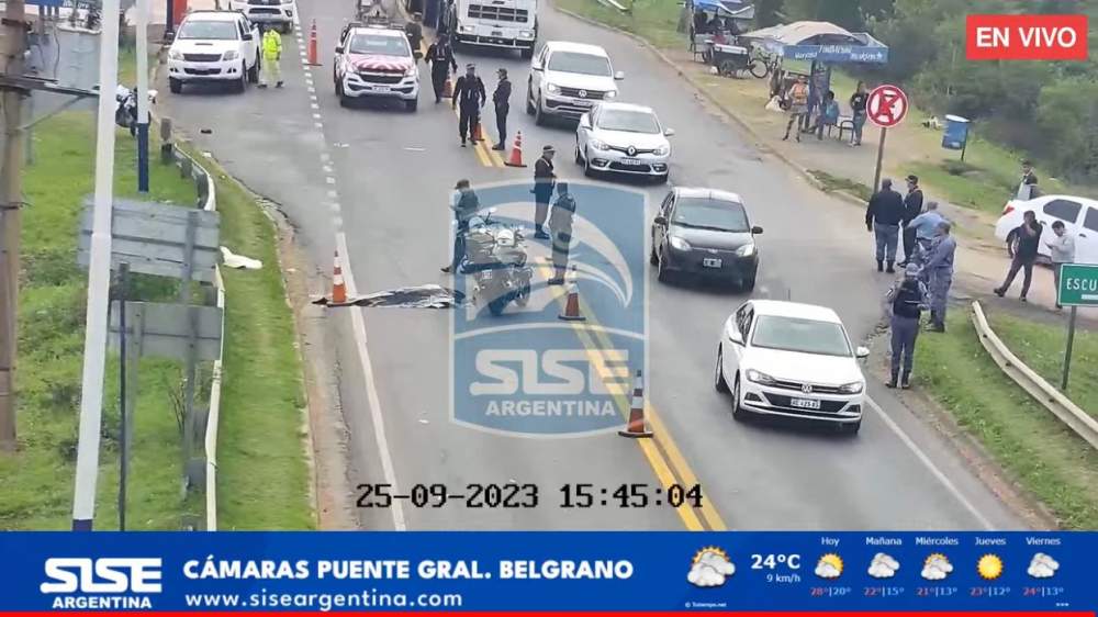 Accidente fatal en el Puente General Belgrano: hay un muerto