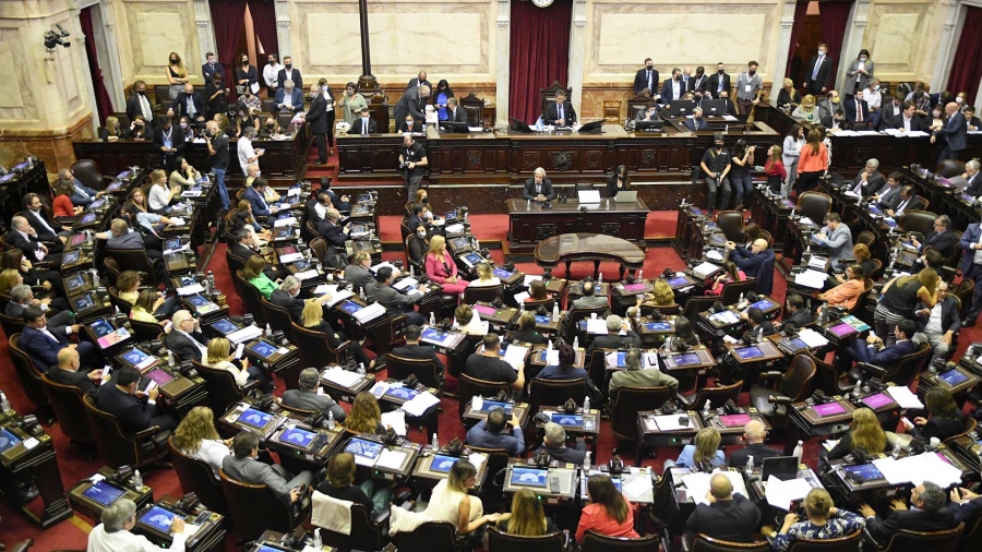 Sin Cristina en el recinto, el Senado aprobó el acuerdo con el FMI
