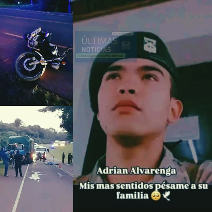 Misiones: soldado correntino murió tras chocar contra un camión