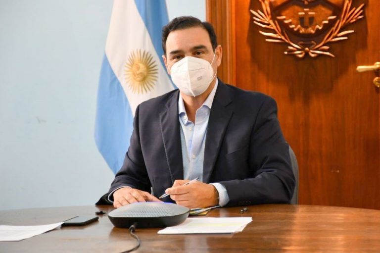 Gustavo Valdés: "El uso del barbijo será obligatorio en toda la provincia"