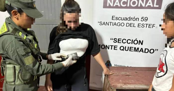 Chaqueña viajaba a Corrientes con cocaína escondida en su cuerpo