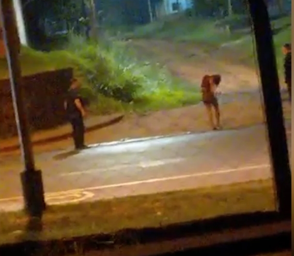 Filmaron a una supuesta "mujer poseída" en Misiones