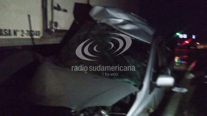 Ruta Nacional 14: accidente entre camión y un auto dejó un fallecido