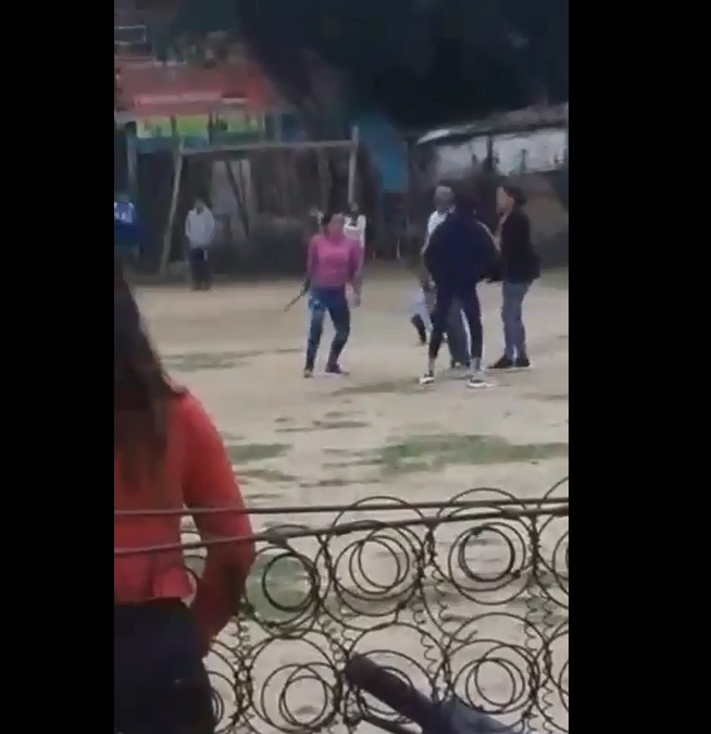 Video: Vecinas se trenzaron a cuchillazos en un barrio de Corrientes Capital