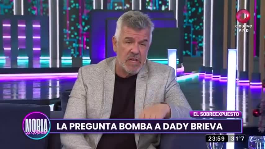 El desgarrador relato de Dady Brieva: “Mi papá me pegaba en donde encontraba”